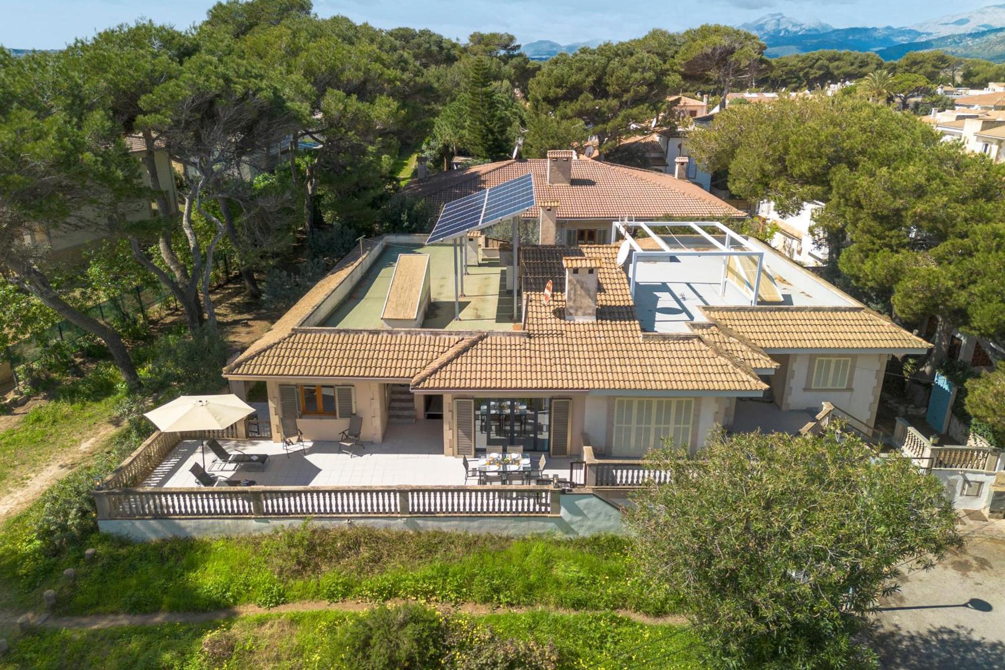 Villa Can Canta Natura Park House At Platja De Muro Beach Exterior foto