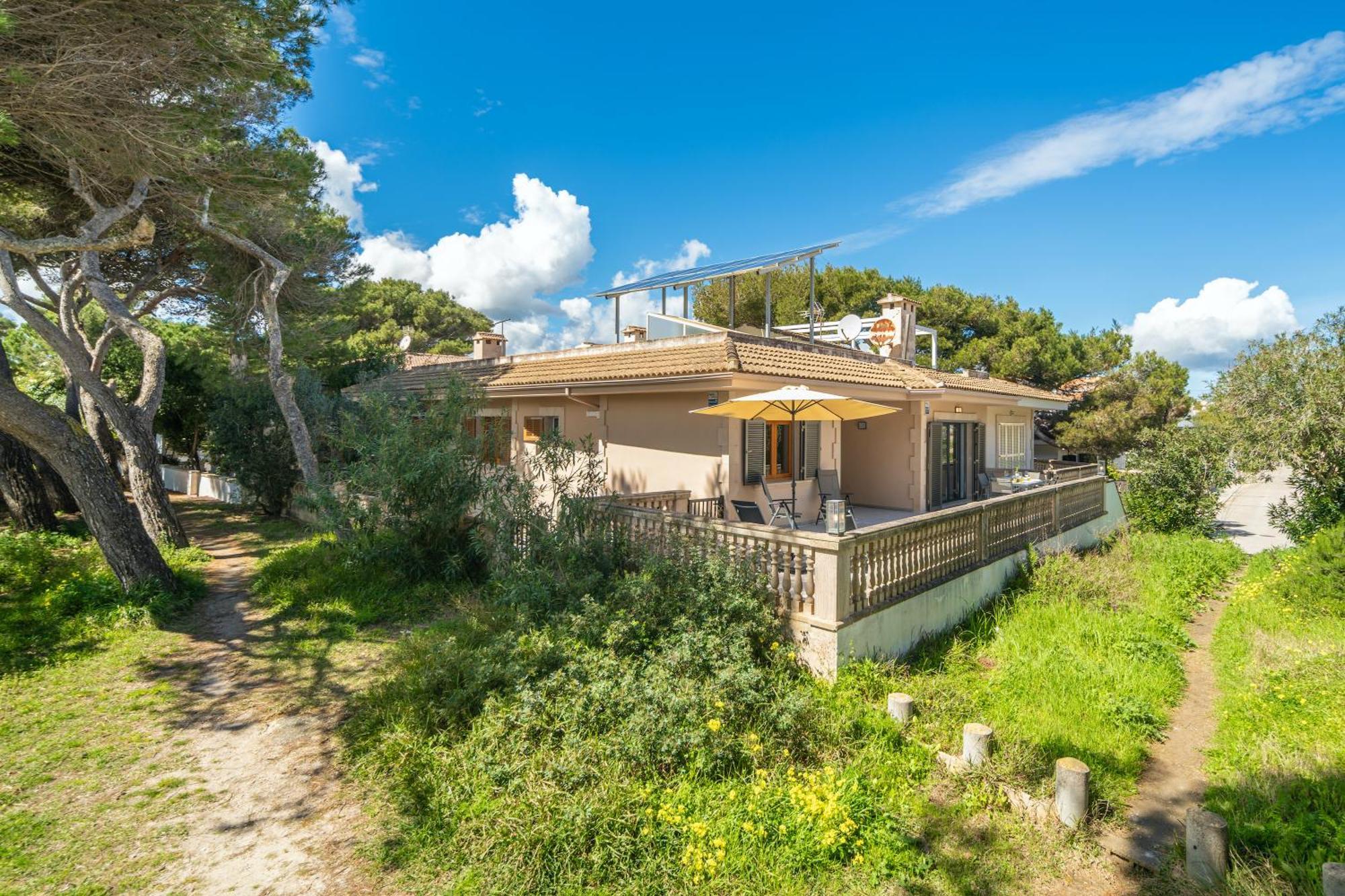 Villa Can Canta Natura Park House At Platja De Muro Beach Exterior foto